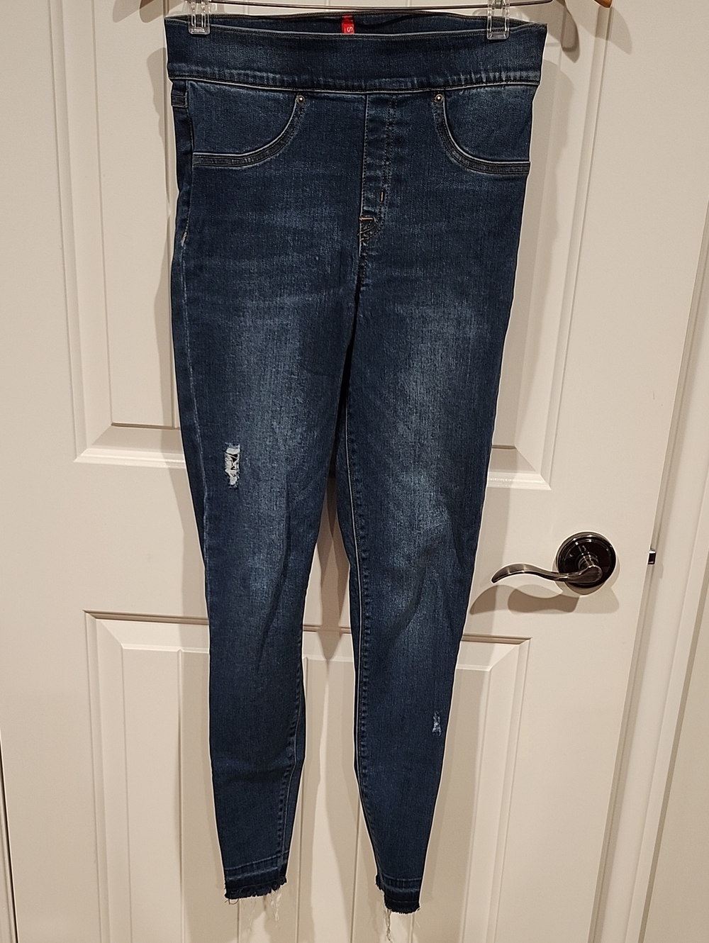 SPANX Dark Indigo Stretch Jeggings